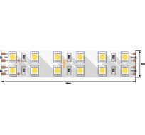 Светодиодная лента IP20 24V 3M холодное белое свечение SWG5120-24-28.8-RGBWW-M 00-00009705_SW